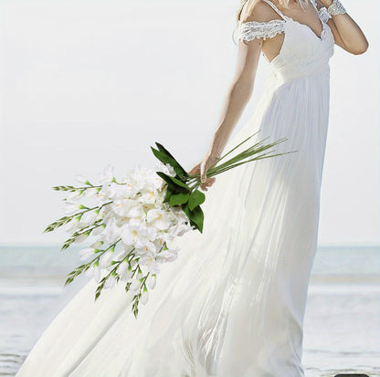 10 Pcs Gladiolus Artificial Flowers 30in