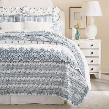 Stripe Quilted Pillow Sham - Pillow Cover