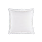 Cotton Hand-Sewn Pillowcase with Scalloped Edge