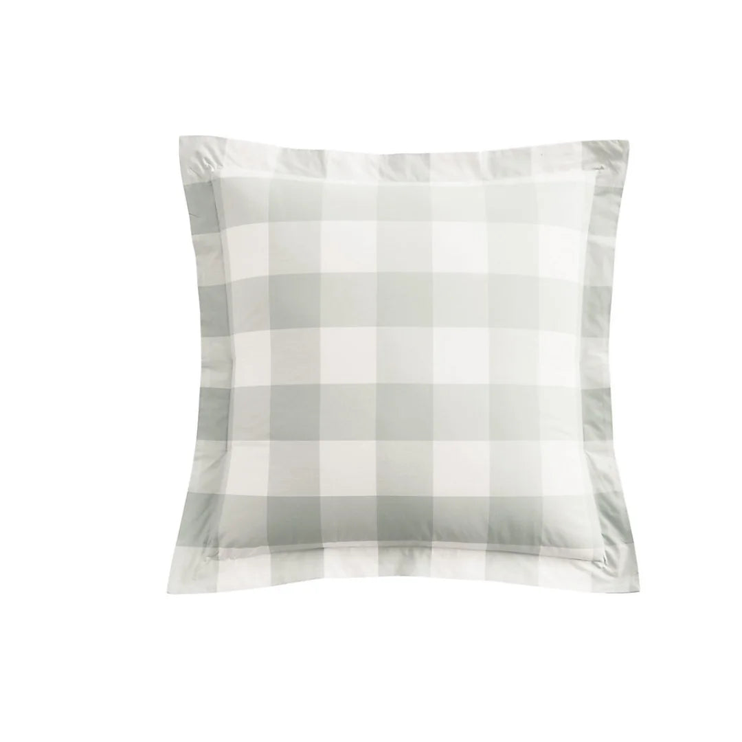 Classic Cotton Checkered Pillow Cover