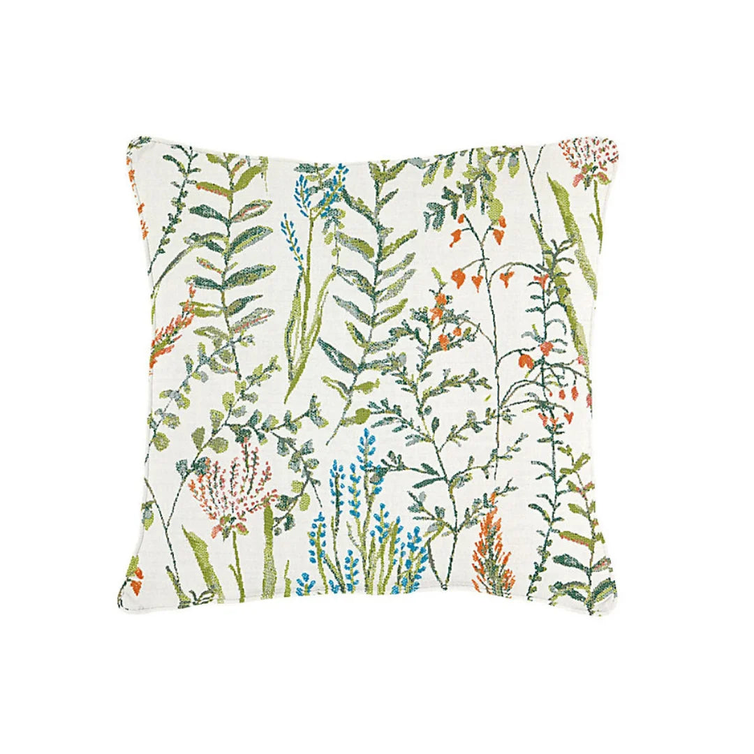 16x16 Floral Pattern Throw Pillow