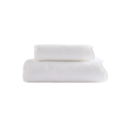 Scalloped Edge Bath Towels – Soft & Absorbent