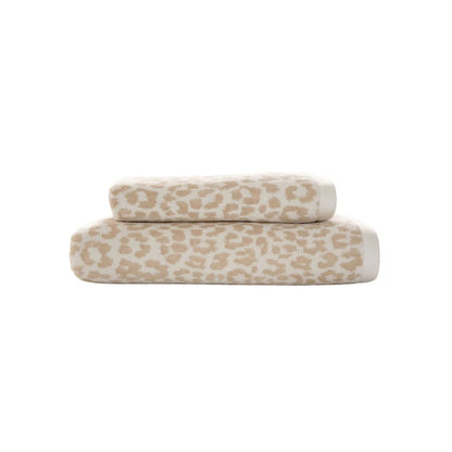 Leopard Print Bath or Hand Towel