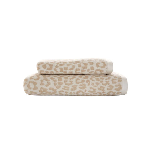 Leopard Print Bath or Hand Towel