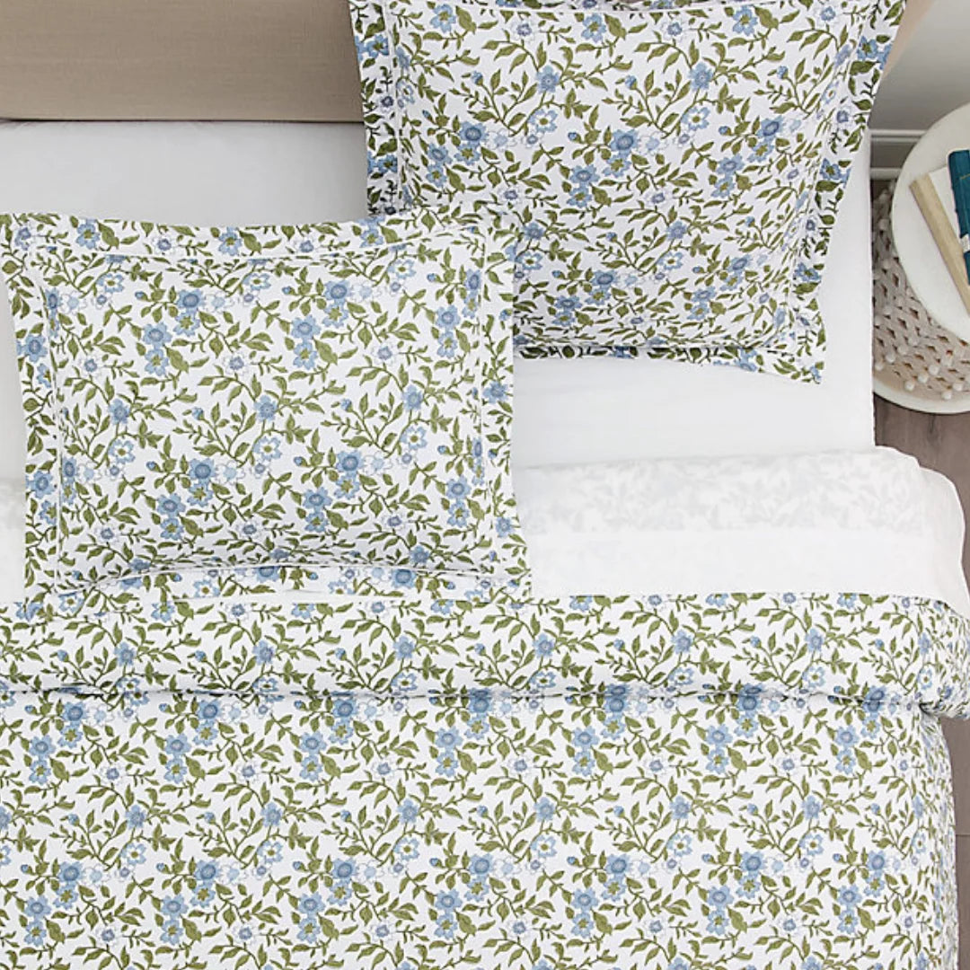 Cotton Floral Pillowcases – 2pcs