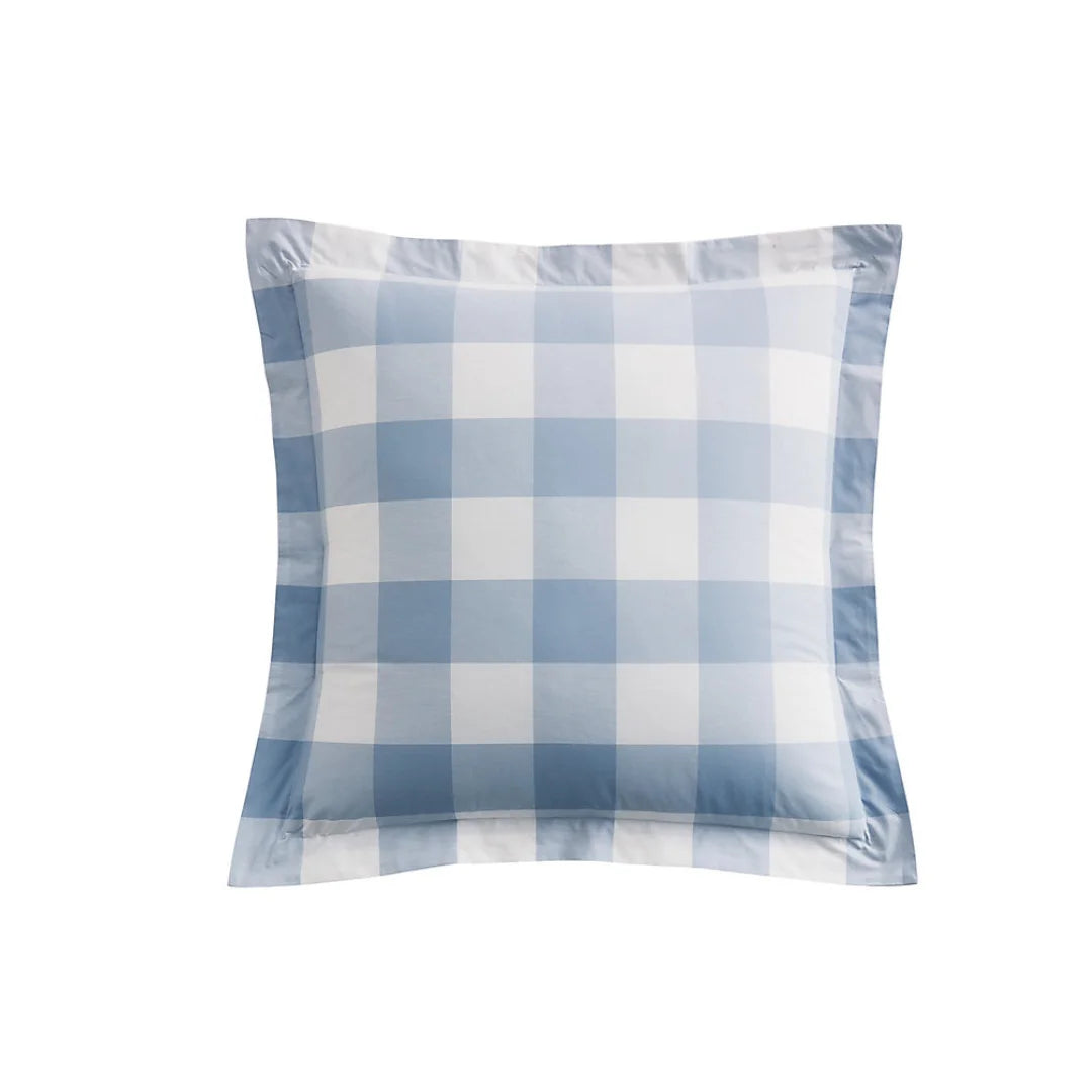 Classic Cotton Checkered Pillow Cover