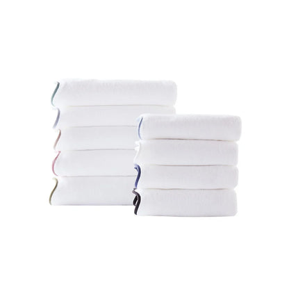 Scalloped Edge Bath Towels – Soft & Absorbent
