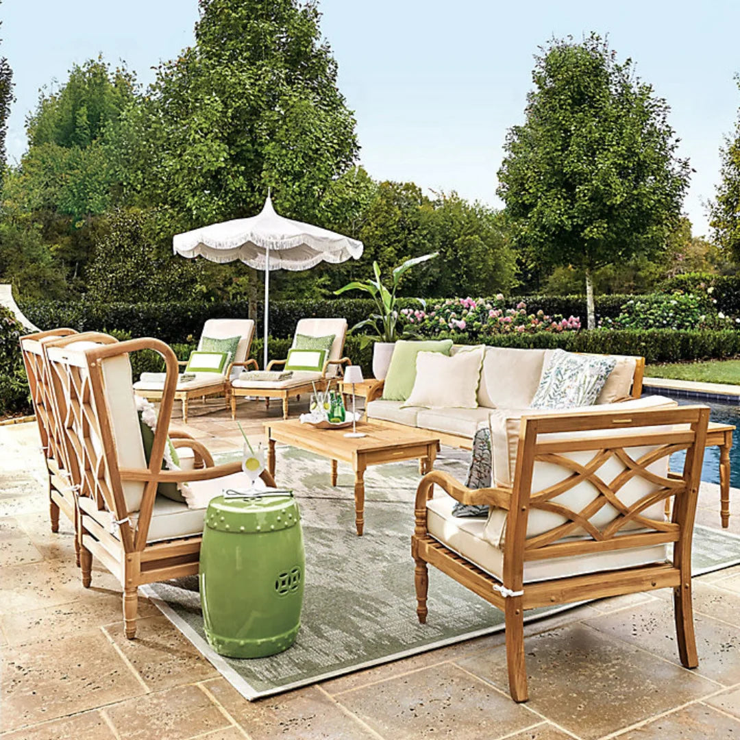 16x16 Floral Pattern Throw Pillow