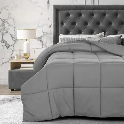 Bed Comforter - Down Alternative Box Stitched
