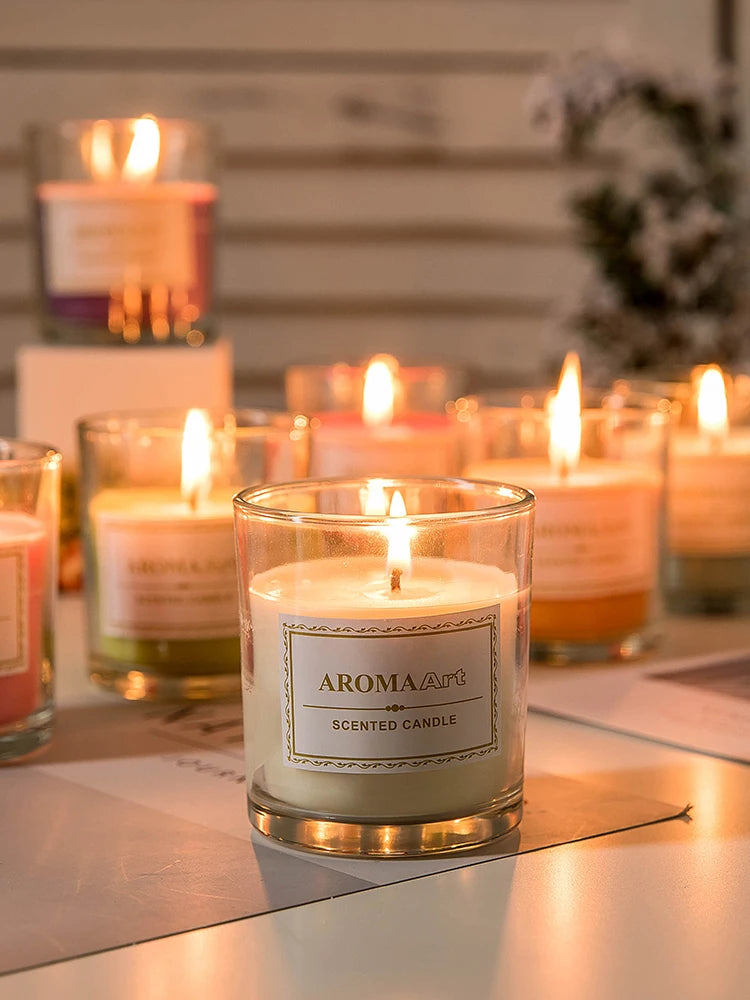 Candlelight aromatherapy candles