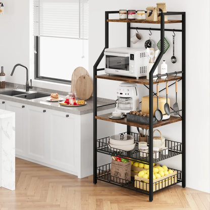 Kitchen Bakers Rack Microwave Oven Stand