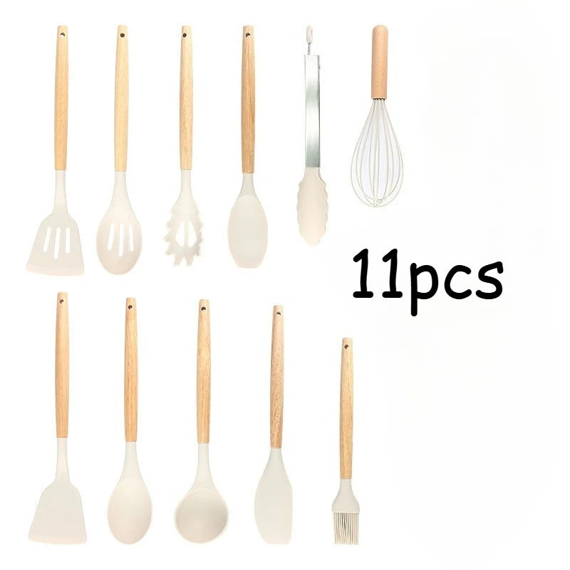 11pcs Silicone Kitchen Utensil Set