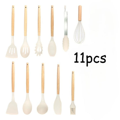 11pcs Silicone Kitchen Utensil Set