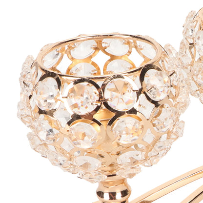 Crystal Candle Holder 3 Heads