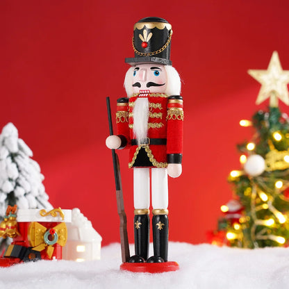 30cm Nutcracker Soldier  Wooden  Statues