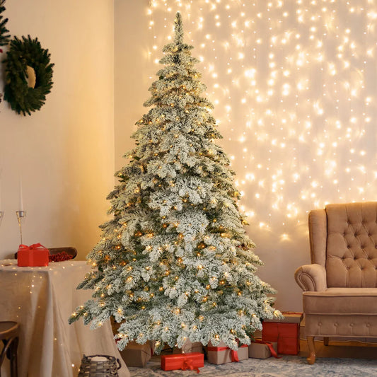 7.5ft Artificial Christmas Tree with 400 LED Lights