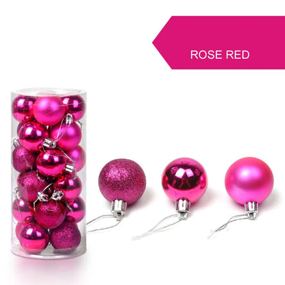 24Pcs Christmas Ornaments