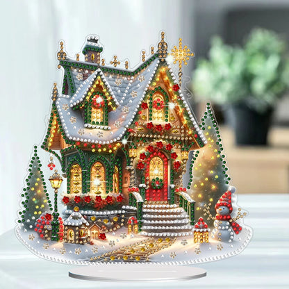 Acrylic Christmas House Kit