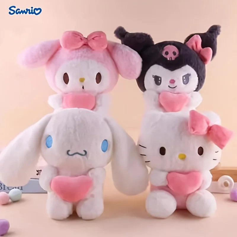 22cm Hello Kitty Kuromi Pillow KT Plush Toy