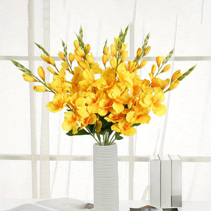 10 Pcs Gladiolus Artificial Flowers 30in