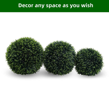 Topiary Balls Artificial Set of 2