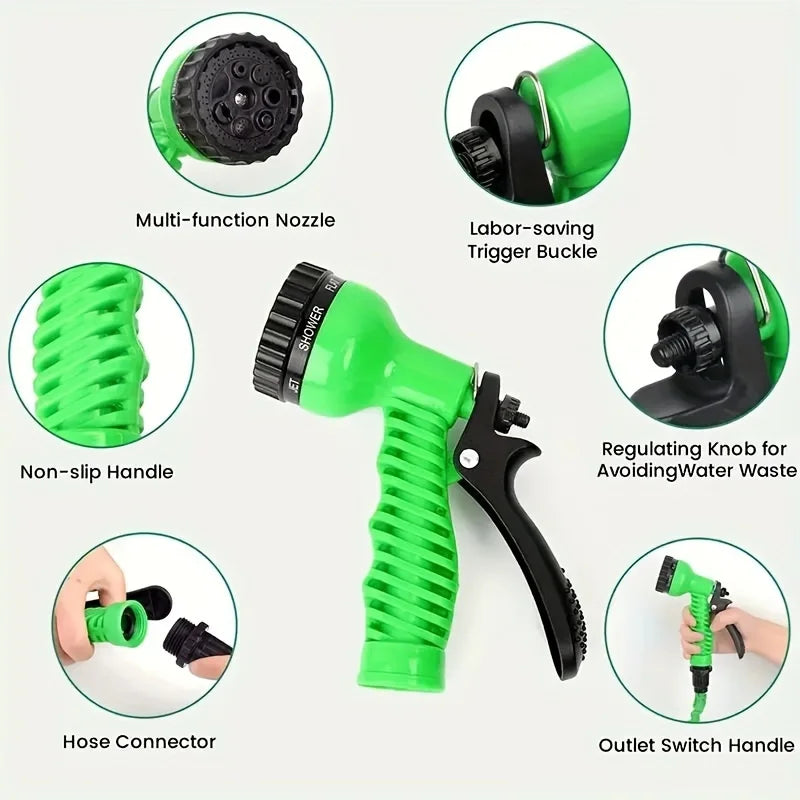 25FT-100FT Expandable Garden Watering Hose