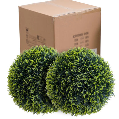 Topiary Balls Artificial Set of 2