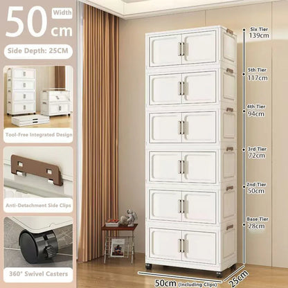 Folding Storage Cabinet Organizer