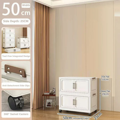 Folding Storage Cabinet Organizer