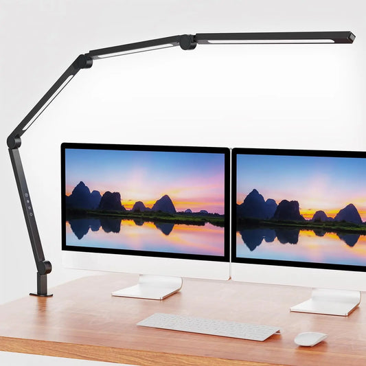 LED Desk Lamp with Clip, Multi-Angle