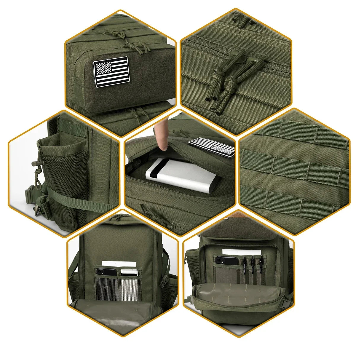 45L tactical backpack for outdoor sports