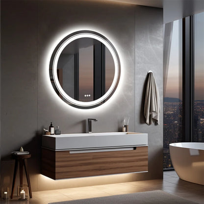 Round Bathroom Fogless Vanity Mirror