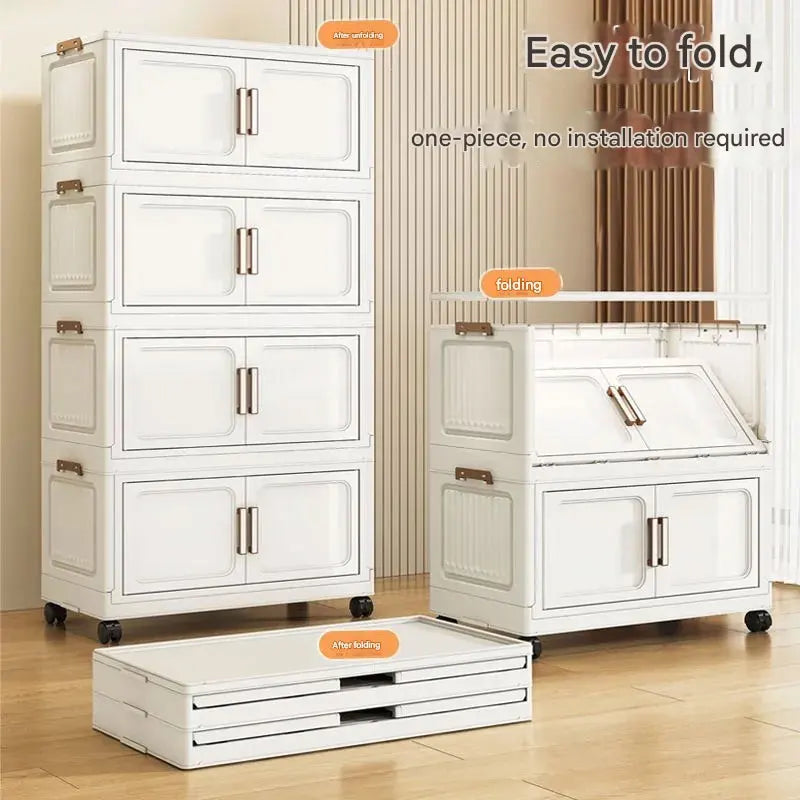 Folding Storage Cabinet Organizer