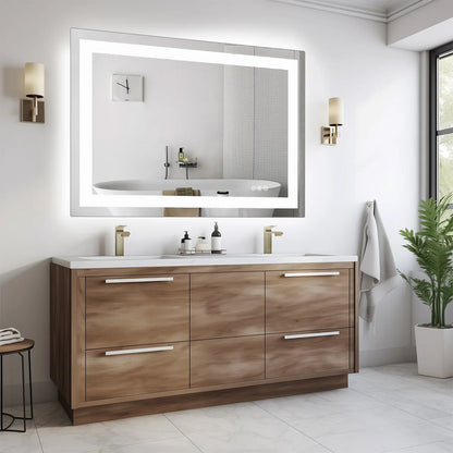 36"x 24"LED Bathroom Vanity Mirror Memory Function