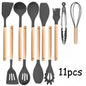 11pcs Silicone Kitchen Utensil Set