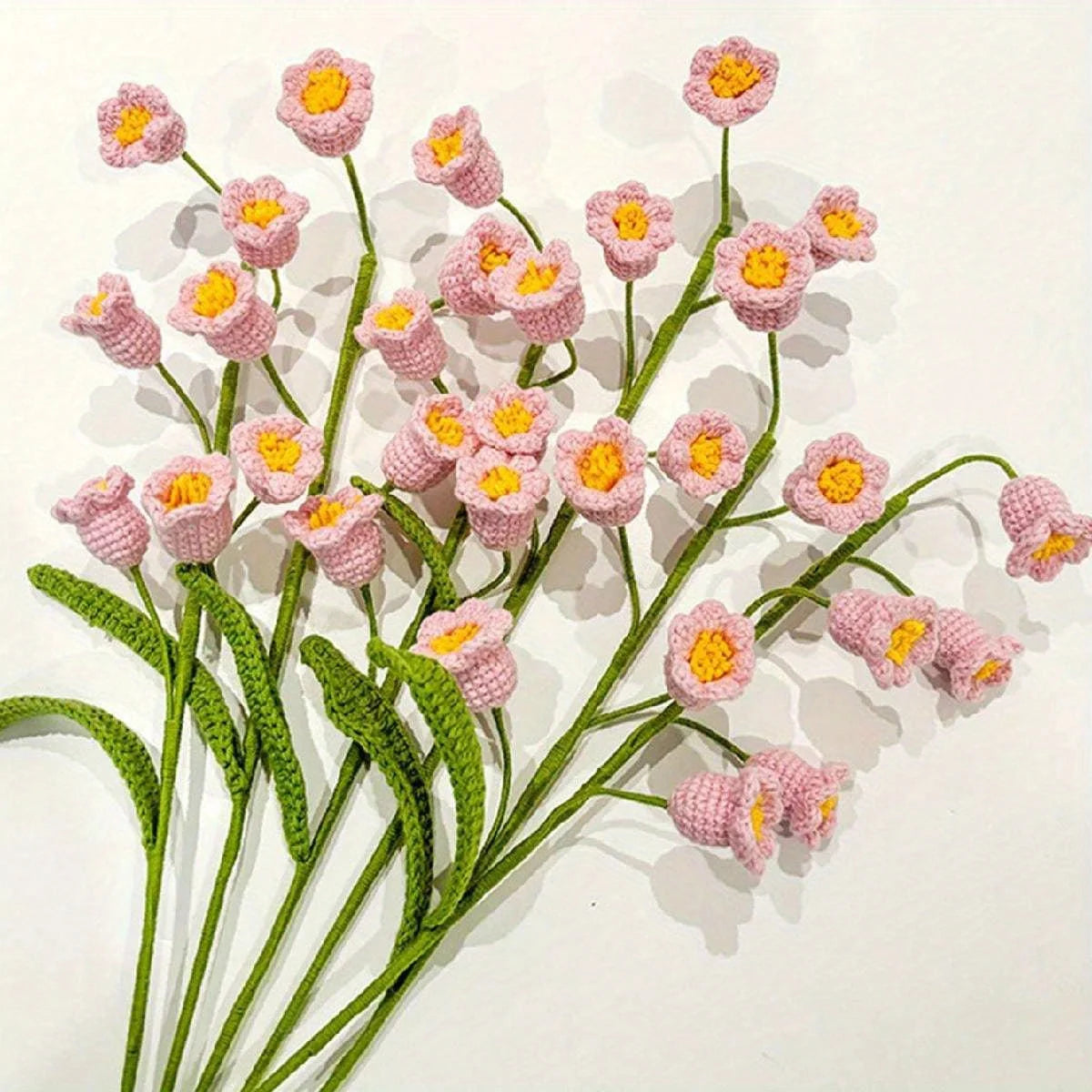 6 Crochet Flower Bouquet, 15.7 Handmade
