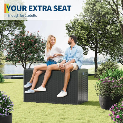 120 Gallon Storage Box Lockable