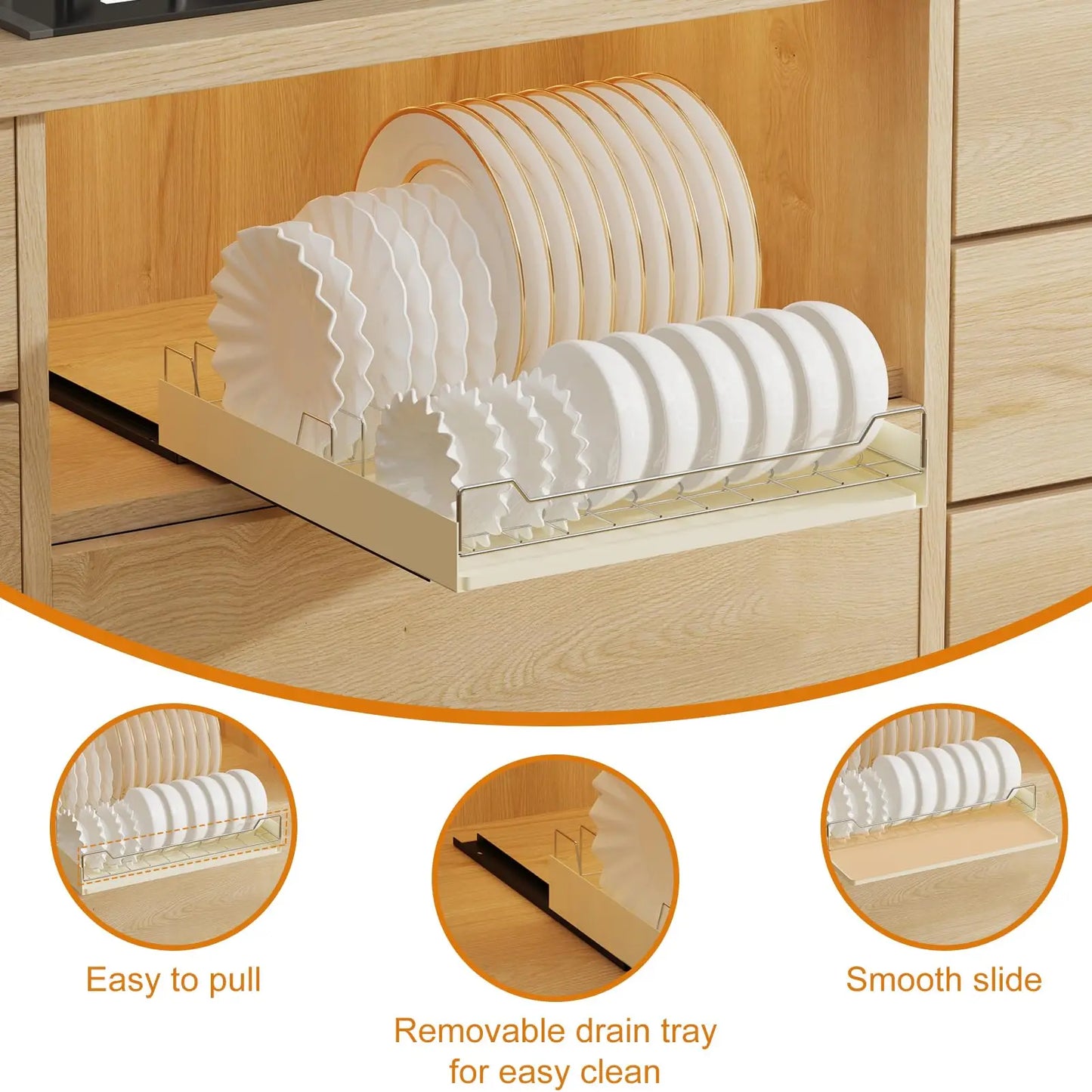 Pull Out Cabinet Organizer