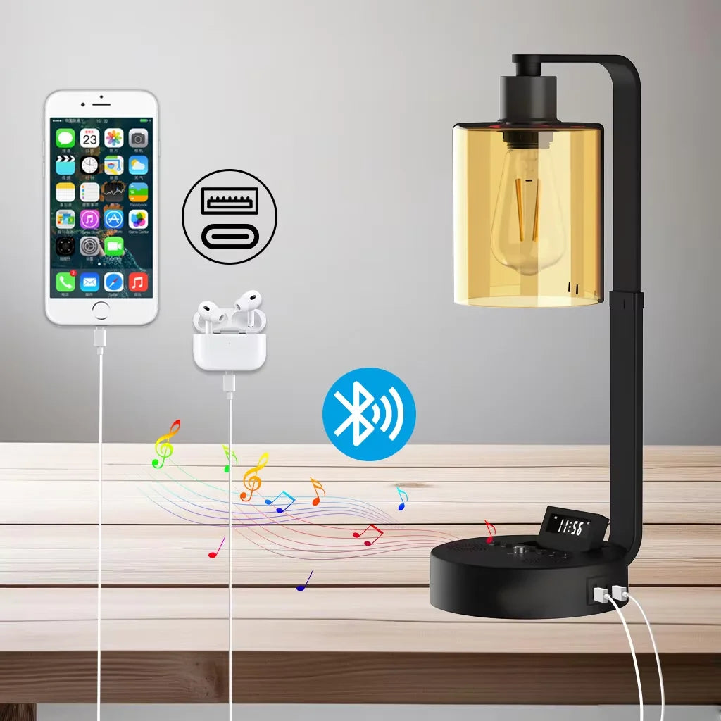 LED Bedside Light Table Lamp Dimmable