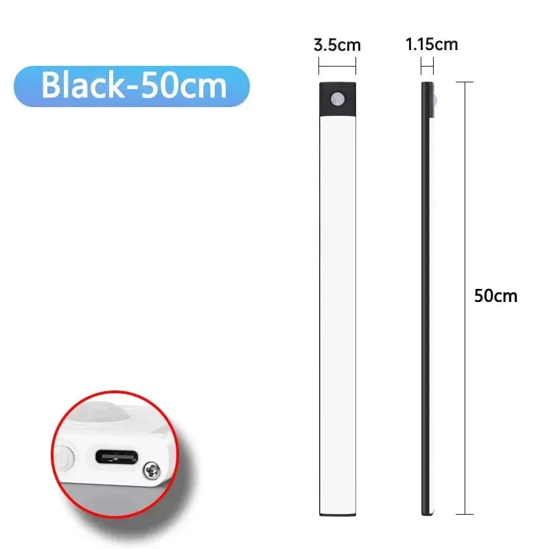 LED Cabinet Light USB Type-C Motion Sensor