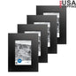 4x6 Black Gallery Frames Set of 4