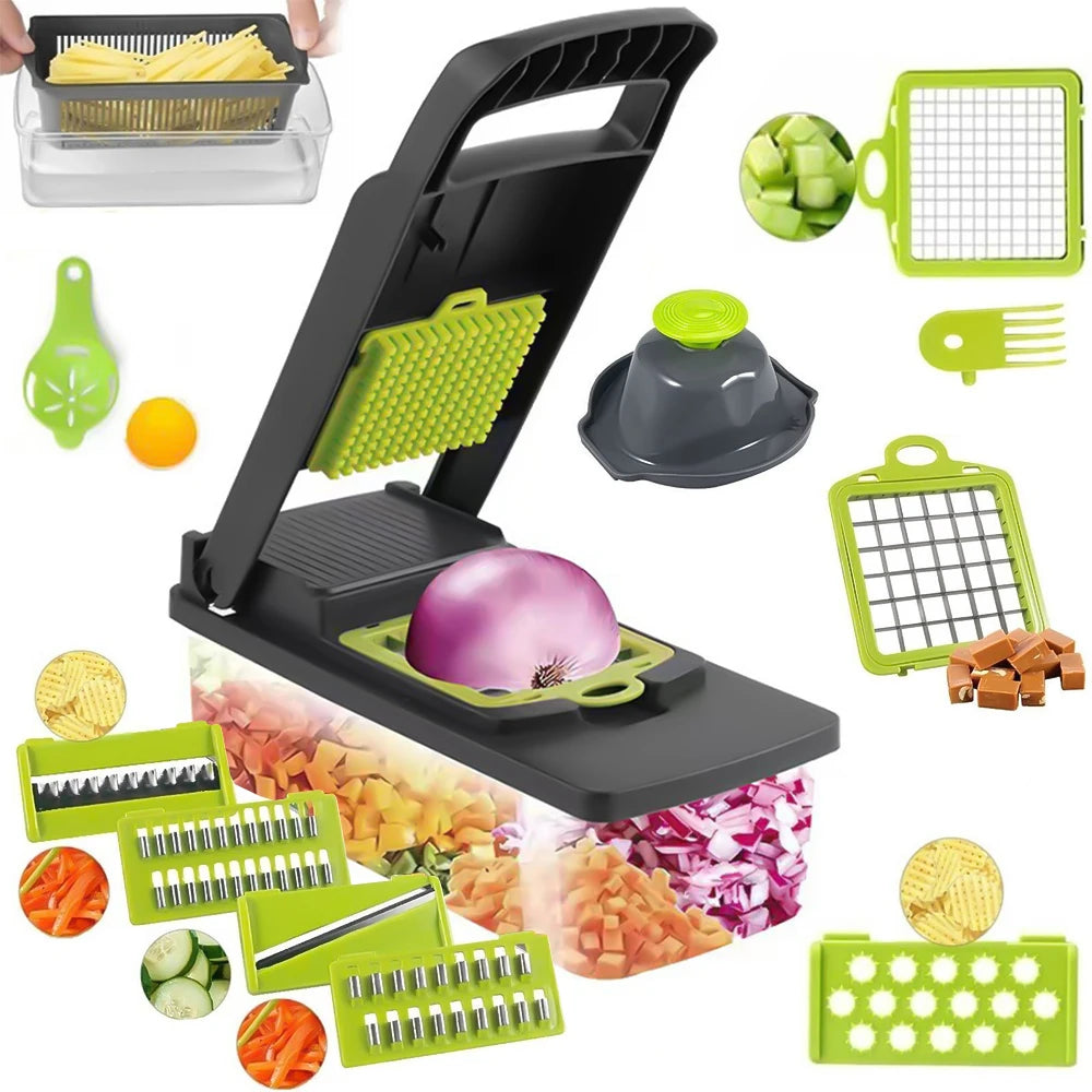 14 in 1 Multifunctional Vegetable Chopper