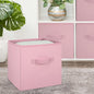 Collapsible Cube Fabric Storage Bins (10.5" x 10.5"), 6 Pack