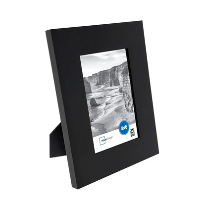 4x6 Black Gallery Frames Set of 4