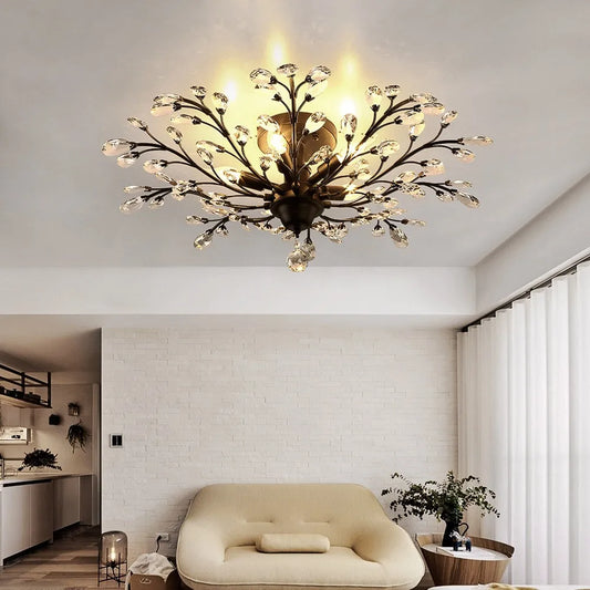 5-Lights Crystal Chandelier