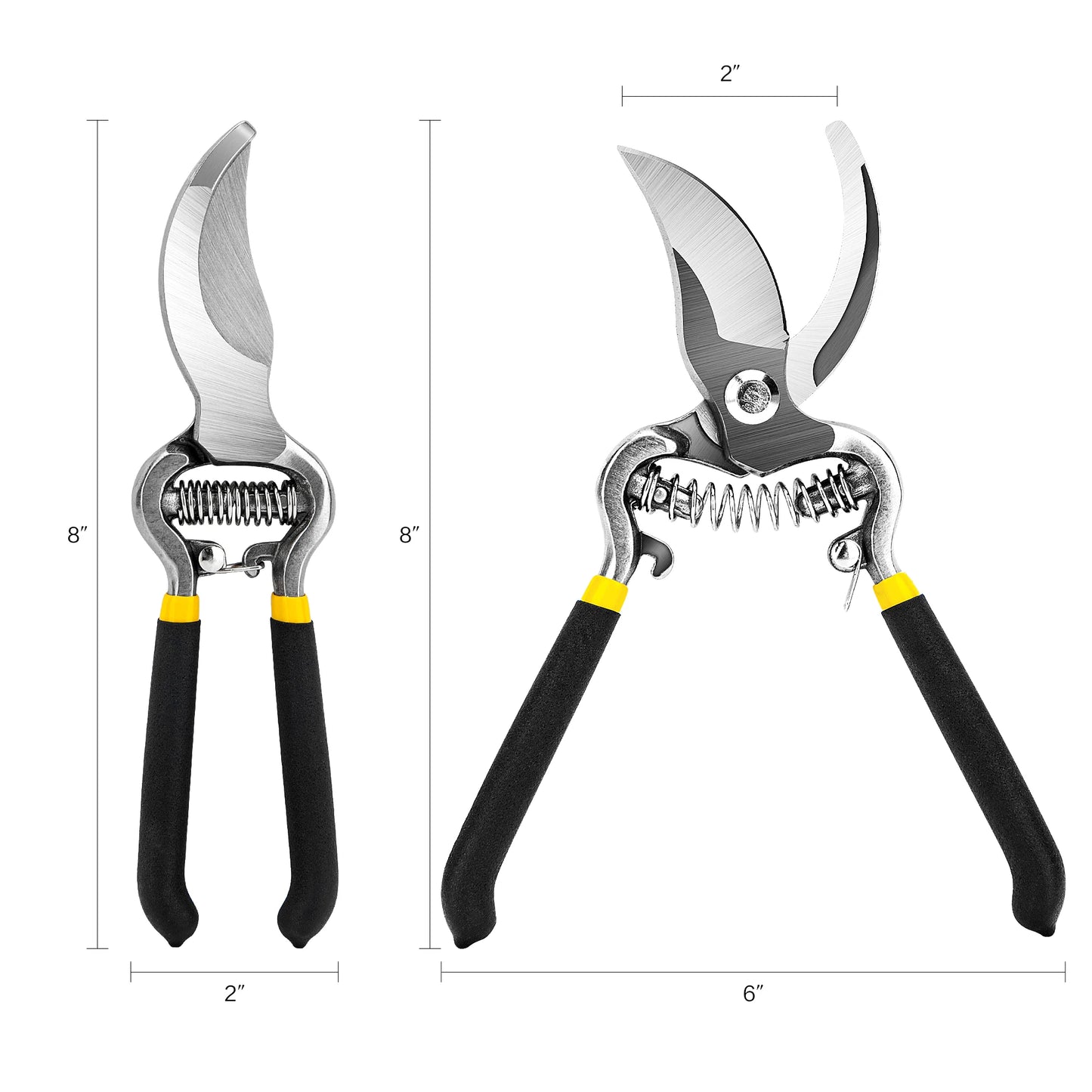 Deli 8in Heavy-Duty Pruning Shears