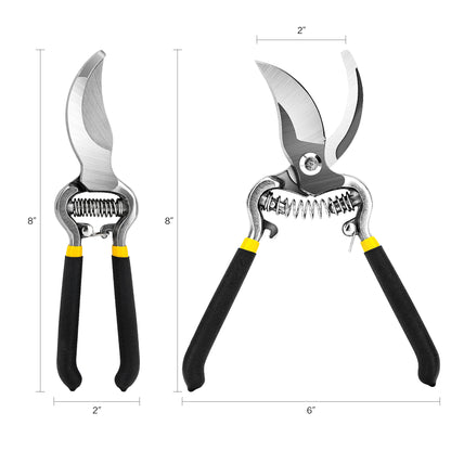 Deli 8in Heavy-Duty Pruning Shears