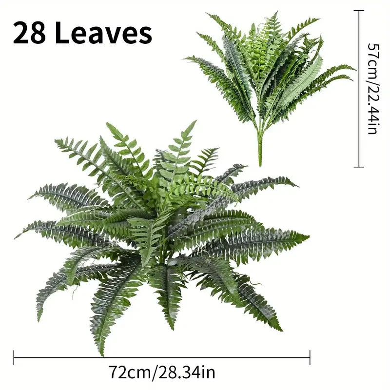 Realistic Boston Ferns 57cm/67cm