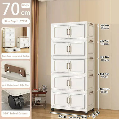 Folding Storage Cabinet Organizer