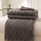 Warm Sherpa Soft Sofa Cover Throw Blanket